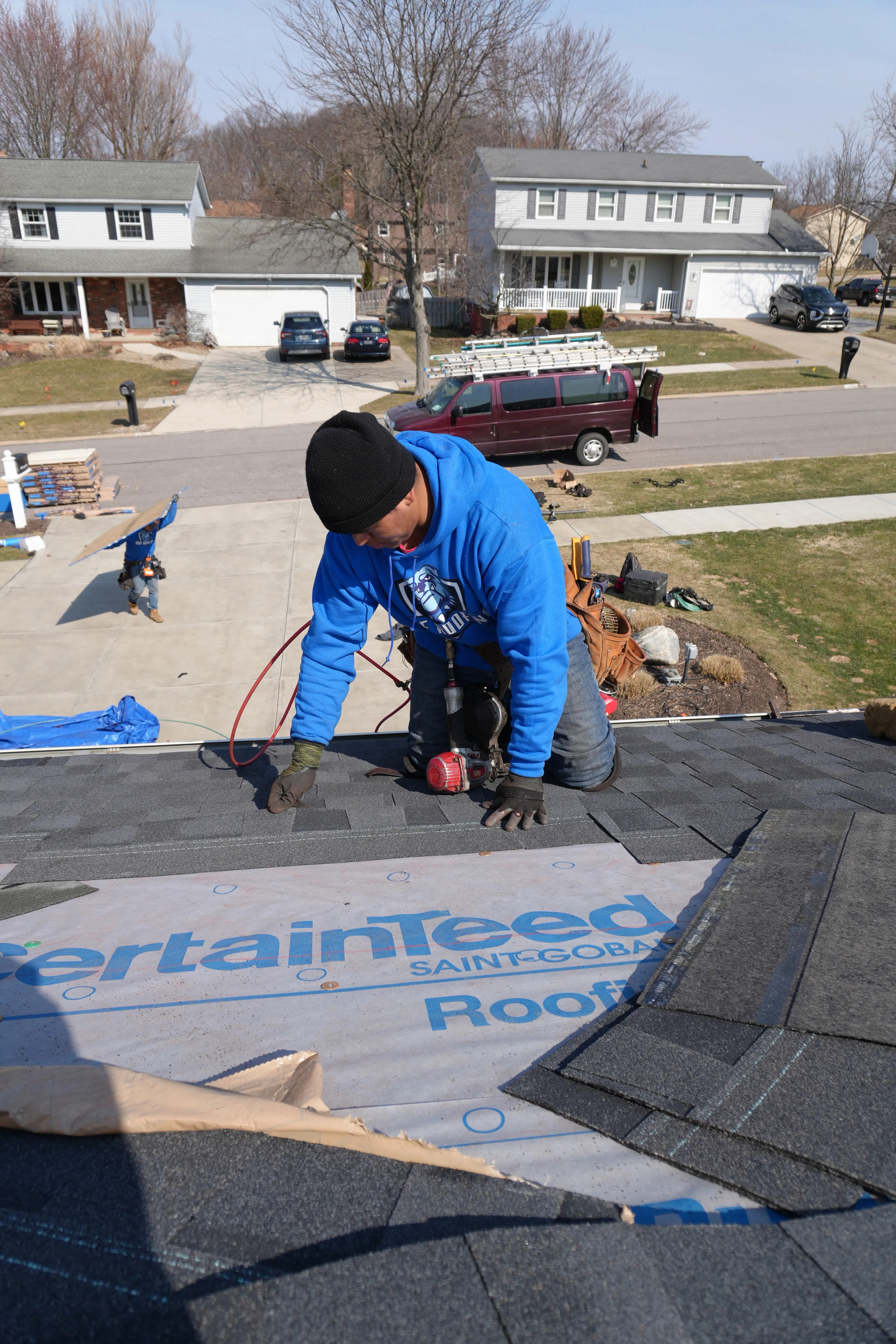 Canton Wind Damage Shingle Repair in Canton, Ohio